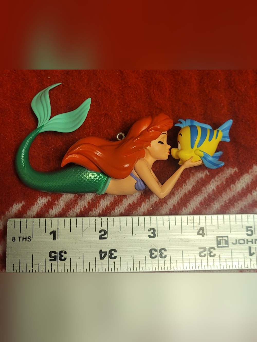 Hallmark Keepsake Disney's The Little Mermaid Ariel & Flounder Ornament 2025 - Picture 8 of 10